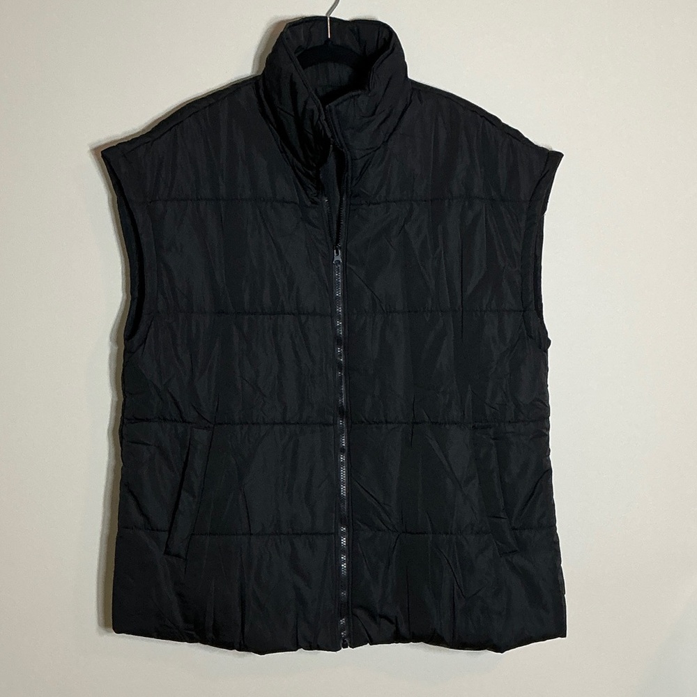 Black Puffer Vest